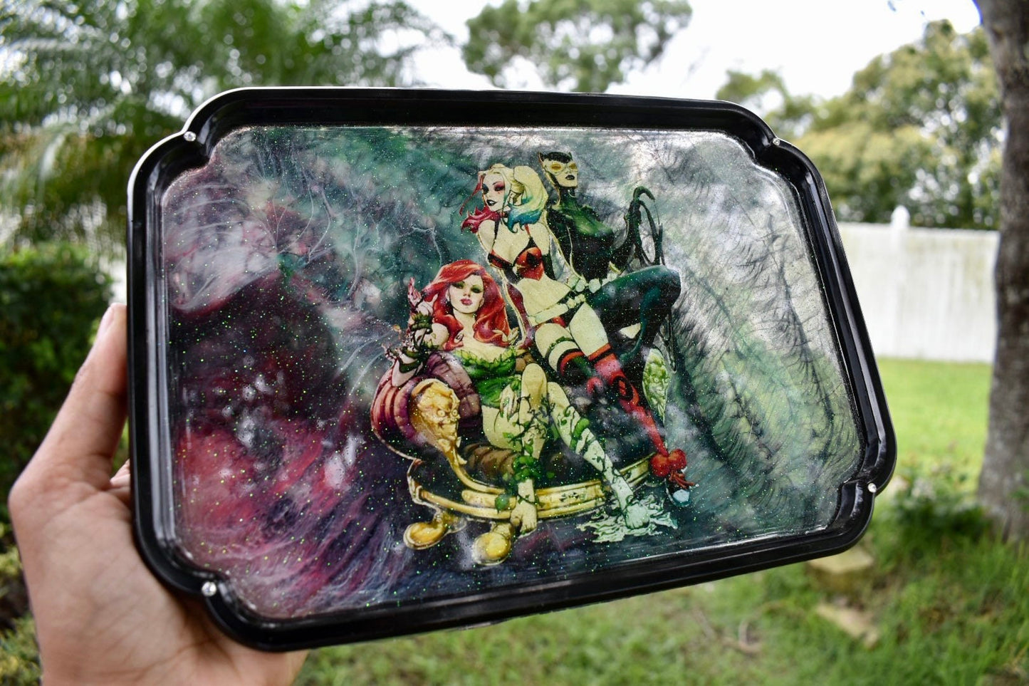 Custom Resin Rolling Tray/Tray Set – Goddess Creations Boutique